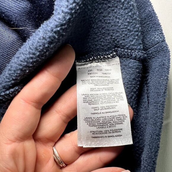 Columbia Men size Small Full Zip‎ Navy Fleece Vest - Picture 6 of 7